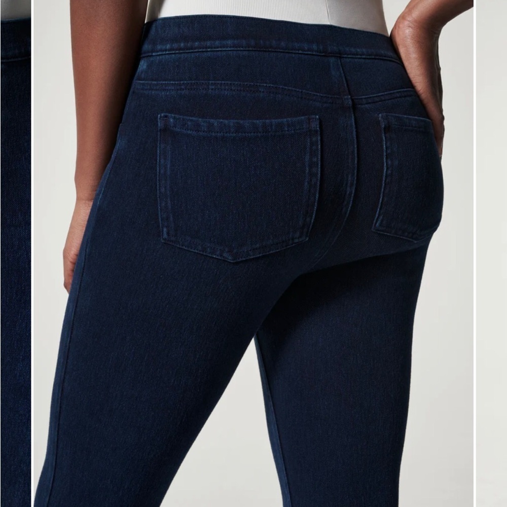 SPANX Blue Jean Leggings Size M